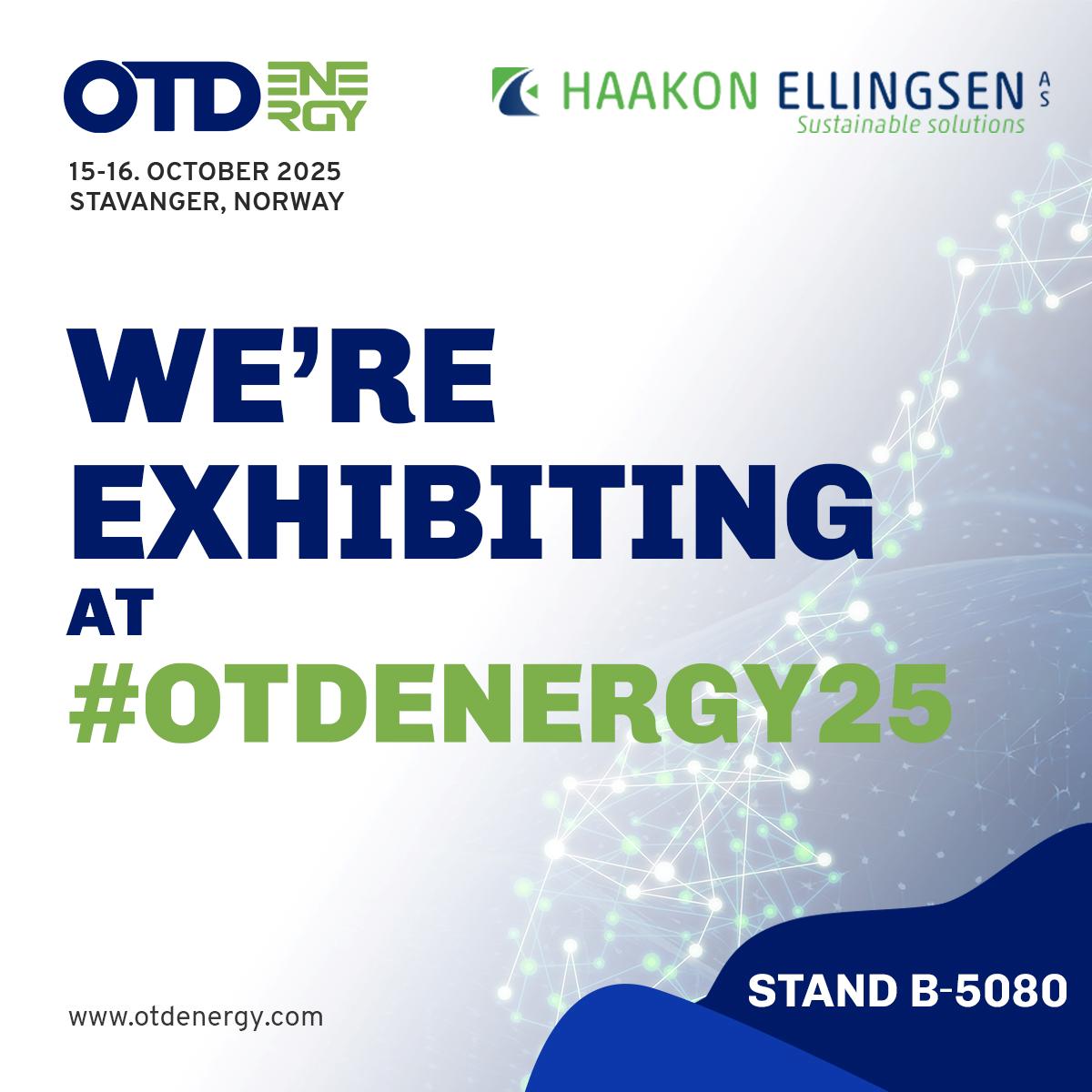 Møt oss på OTDEnergy i Stavanger