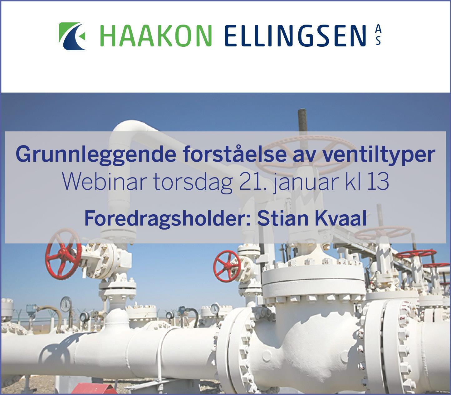 Webinar: Grunnleggende forståelse av ventiltyper