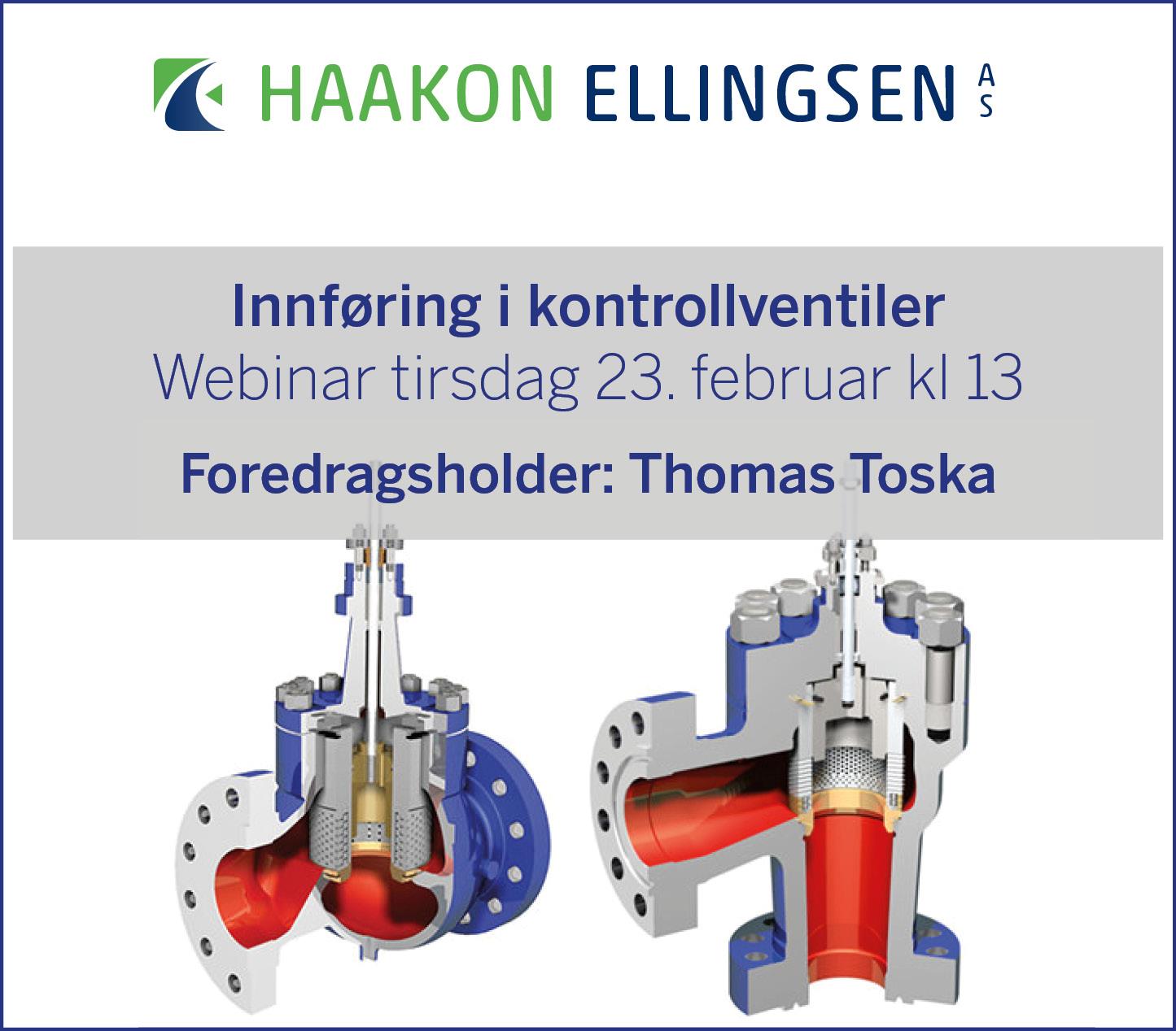Webinar: Innføring i kontrollventiler