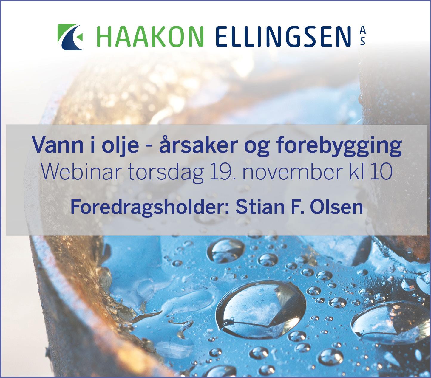 Vann i olje - årsaker og forebygging