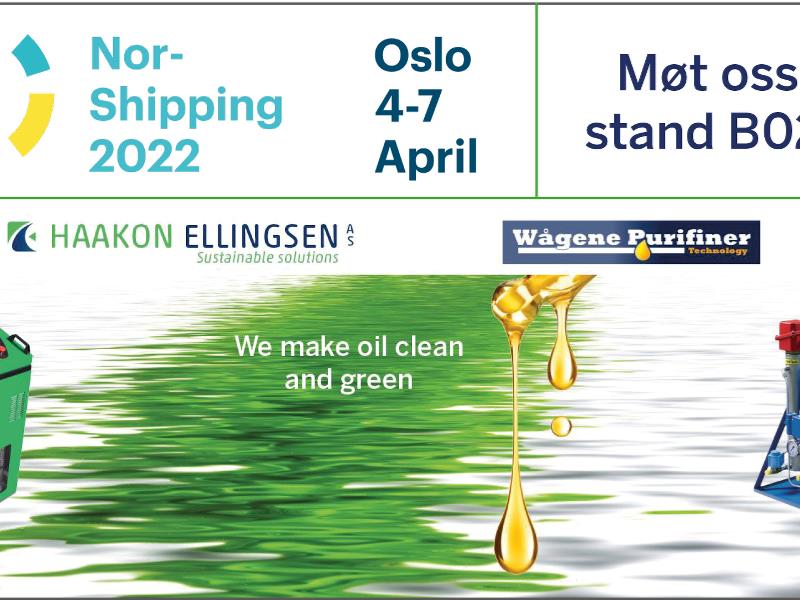 Møt oss på Nor-Shipping 4. - 7. april